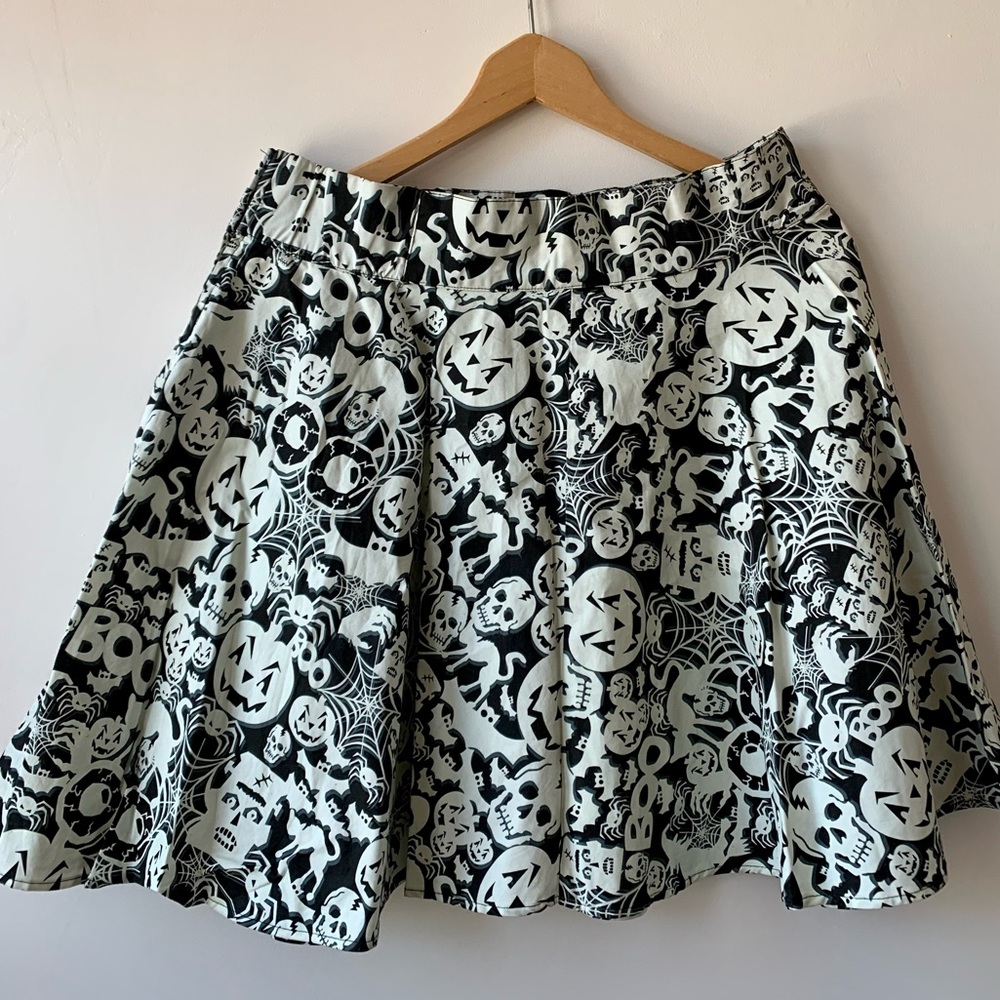 Folter (from Modcloth) Glow-in-the-Dark Halloween Spooky Skirt